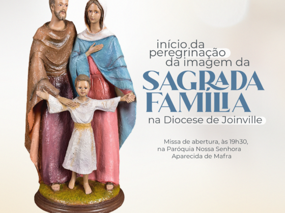 Peregrinação da imagem da Sagrada Família na Diocese de Joinville